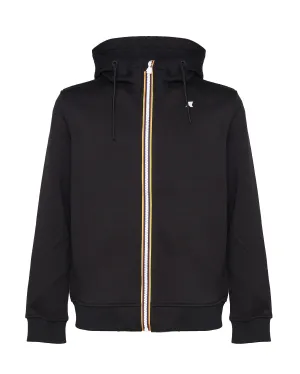 Rainer Spacer Jacket Sweatshirt in Black