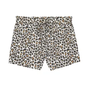 Sara Soft Shorts | Black / Brown