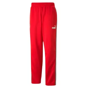 Scuderia Ferrari Race MT7 Monochromatic Track Adult Pants - Red