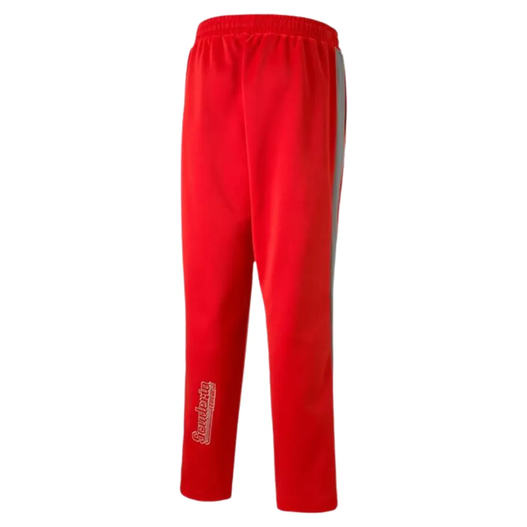 Scuderia Ferrari Race MT7 Monochromatic Track Adult Pants - Red