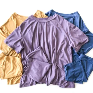 Soft Shorts Lounge Set