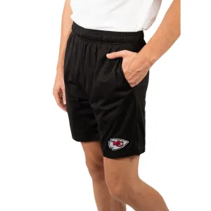 Ultra Game Men's NFL Official Super Soft Soft Mesh Active Training Shorts - Unisex, Kansas City Chiefs|Kansas City Chiefs