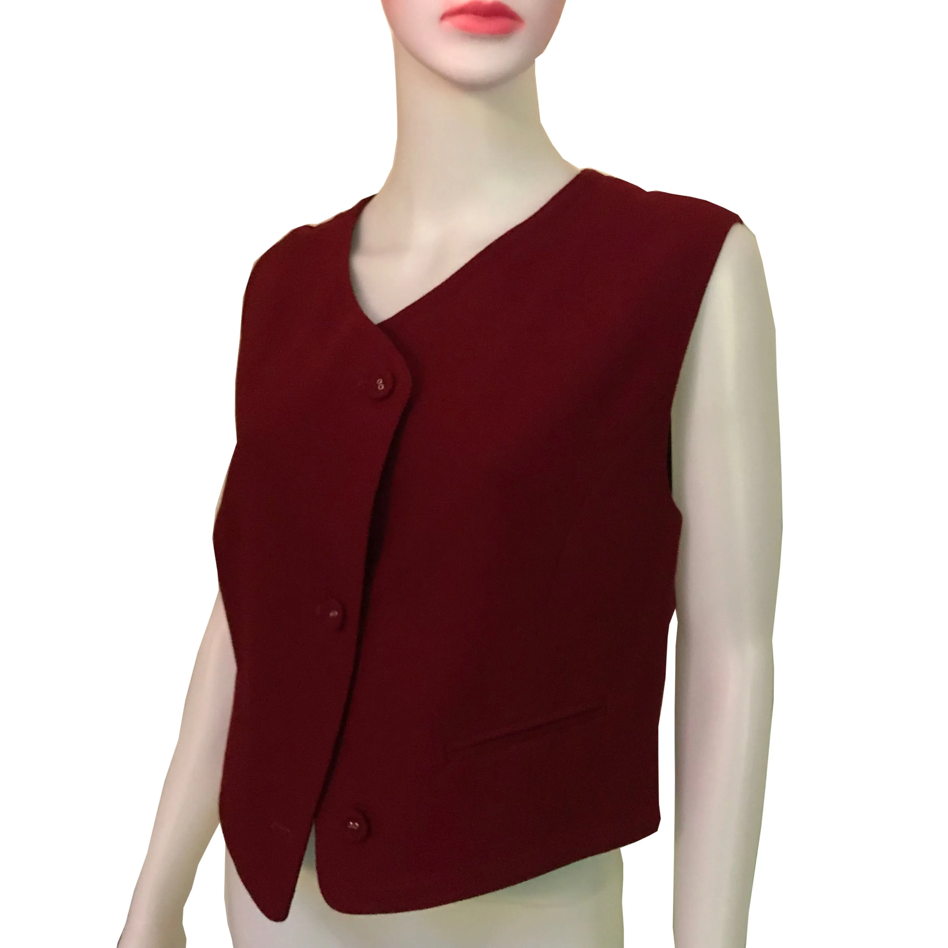 Vintage 1980s Anne Klein for Bergdorf Vest