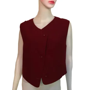 Vintage 1980s Anne Klein for Bergdorf Vest