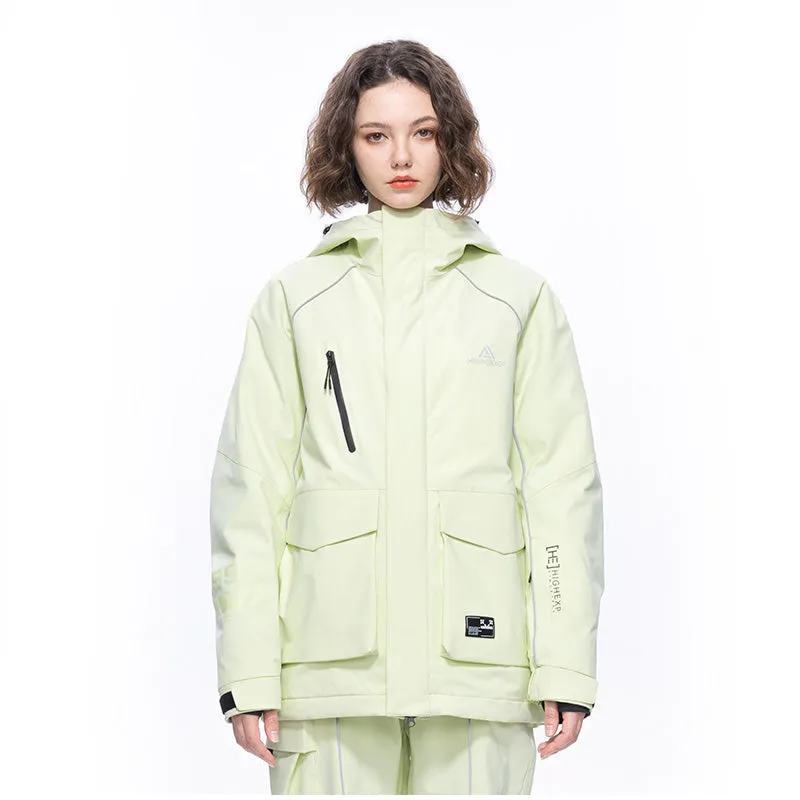 Women's High Experience Unisex Winter Snow Ace Waterproof Skiing Jacket